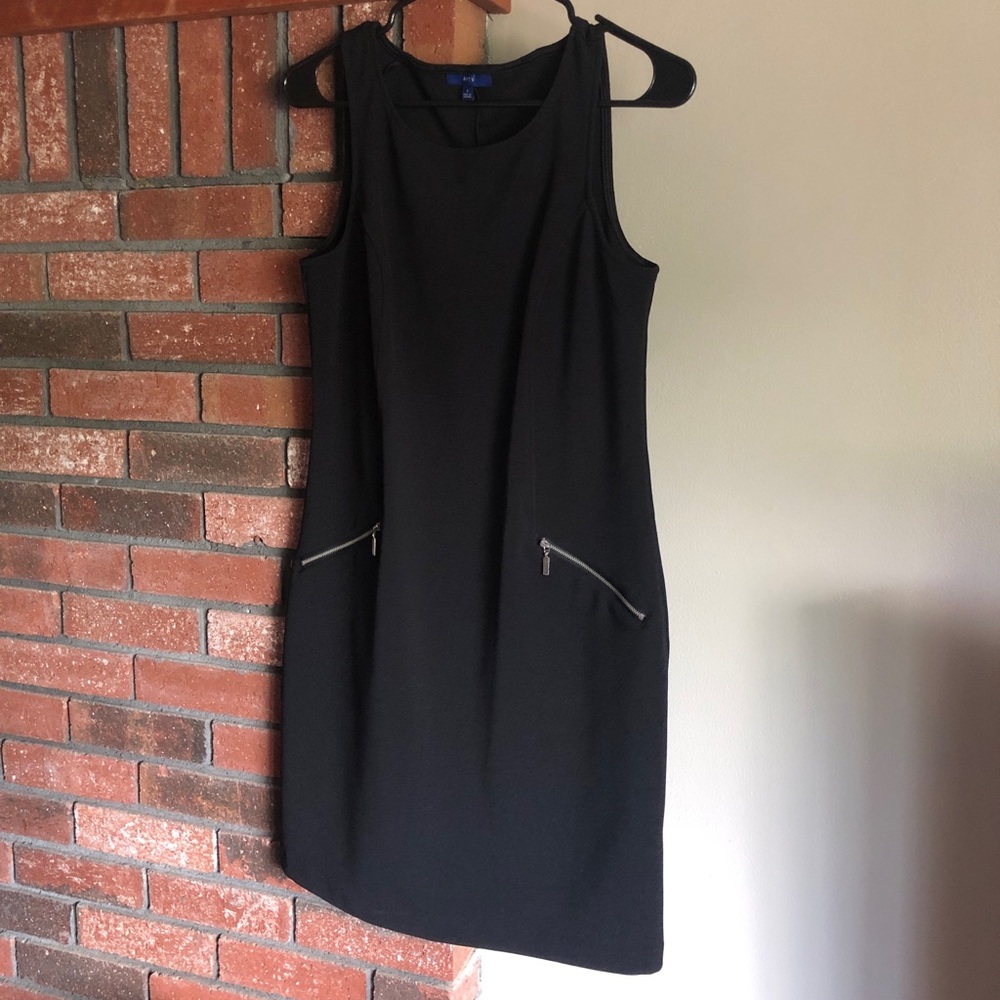 NEW black shift dress with pockets!